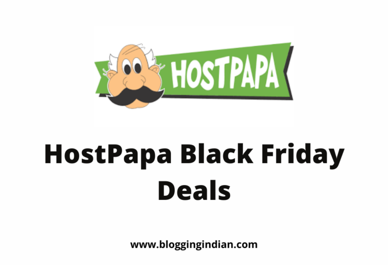 HostPapa Black Friday Deals