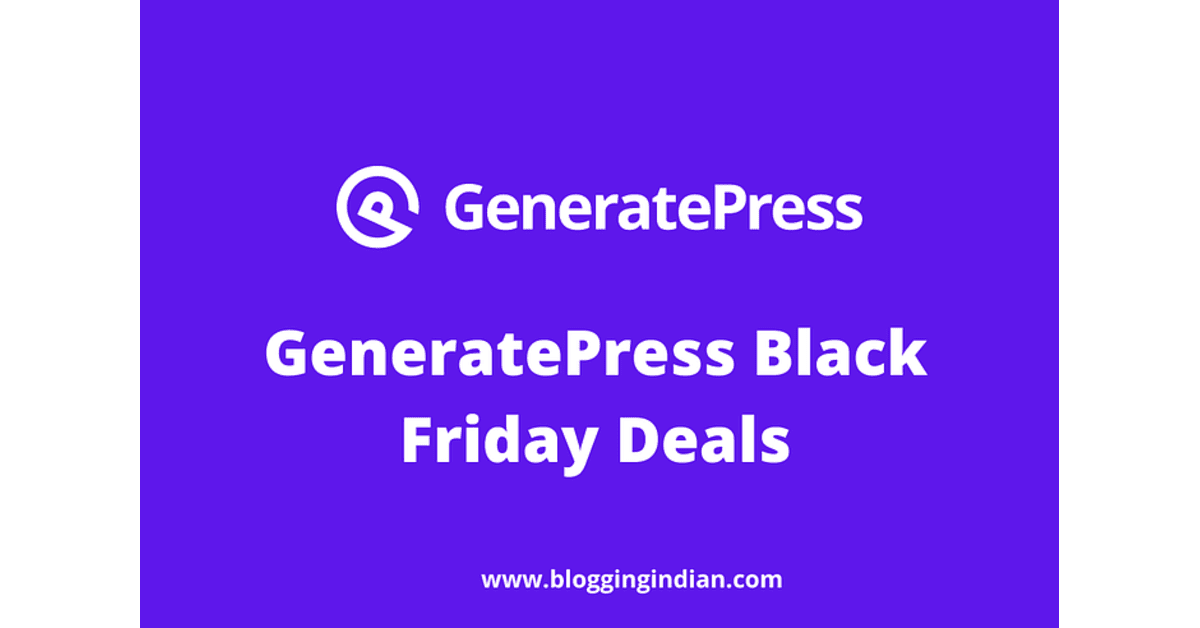 GeneratePress-Black-Friday-Deals