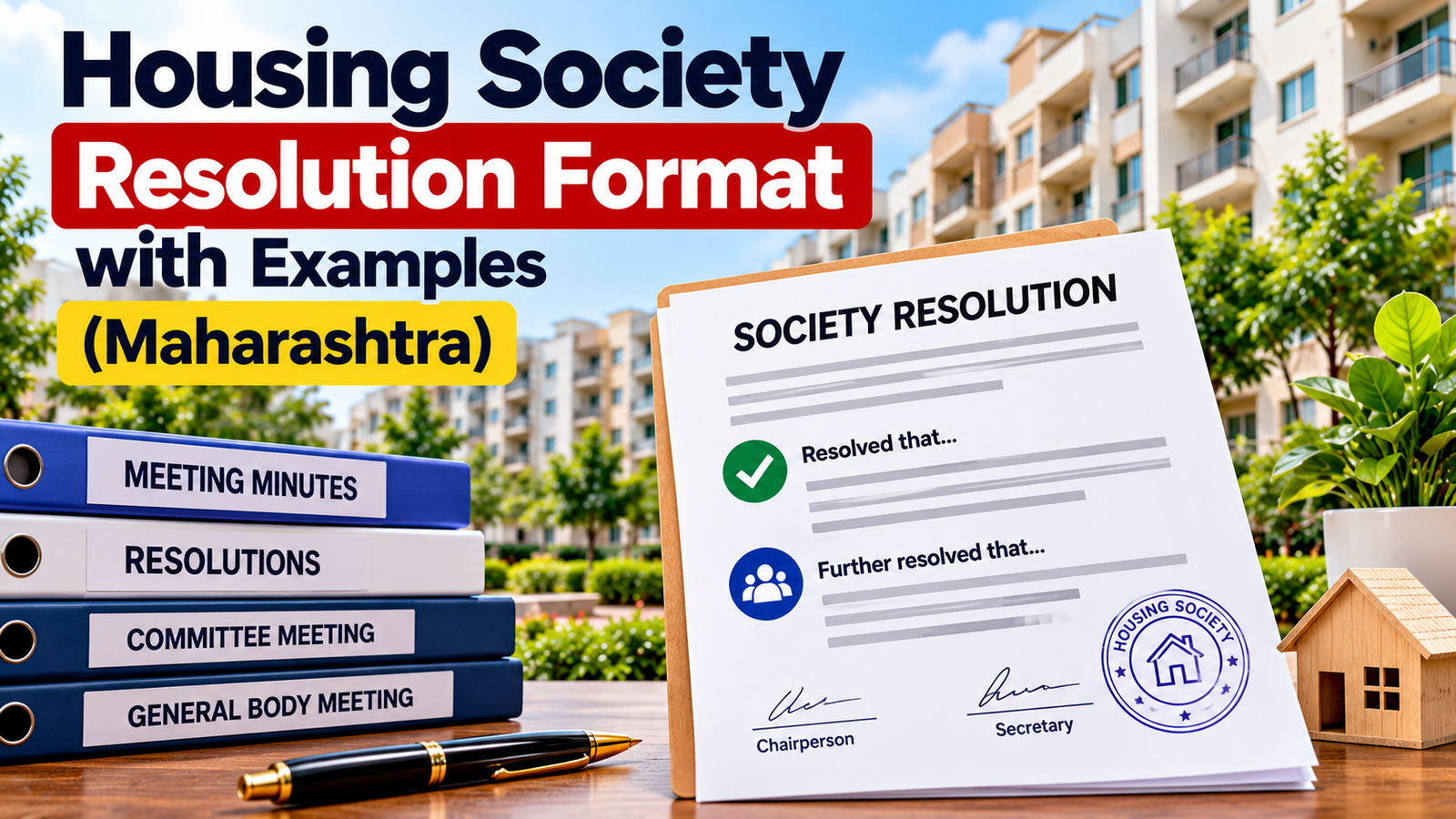 Housing Society Resolution Guide